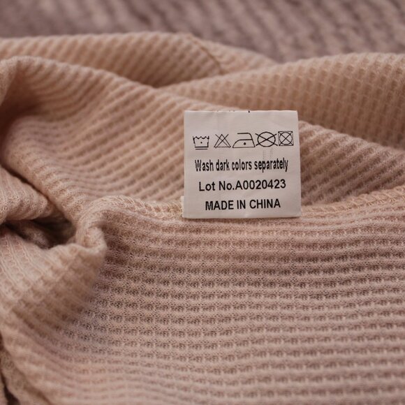 MIHOLL Women’s Long Sleeve Lace Casual Loose Blouses T Shirts Medium - Picture 13 of 13